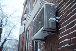 frozen heat pump